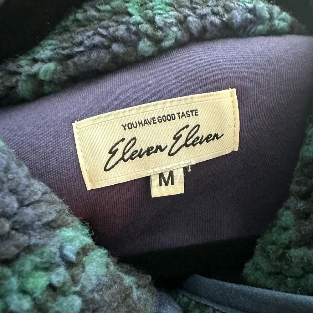 Eleven Eleven - Plaid Fleece Pullover - Picture 6 of 6